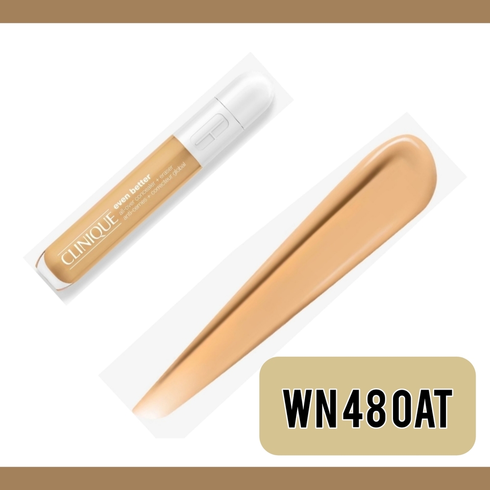 Clinique Even Better All-Over Concealer +Eraser WN48 Oat NEW .20OZ